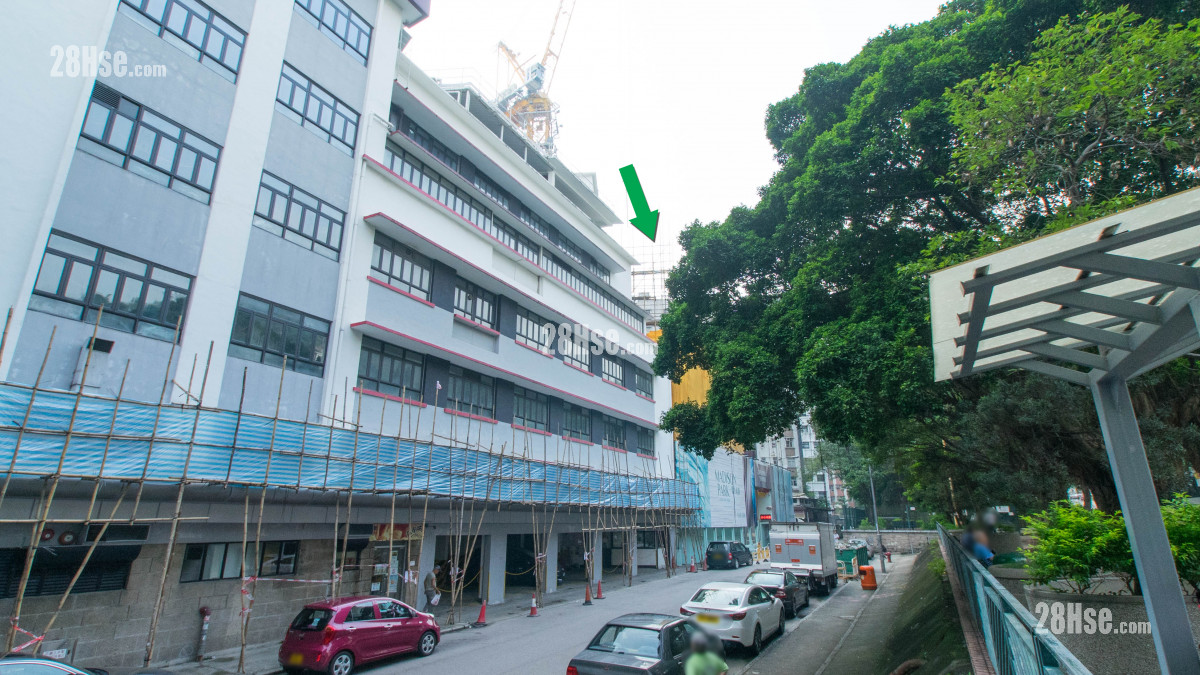 一號九龍道 屋苑設施環境 項目外的九龍道 (項目位於綠色箭嘴部分) 一號九龍道 屋苑設施環境 項目外的九龍道 (項目位於綠色箭嘴部分)