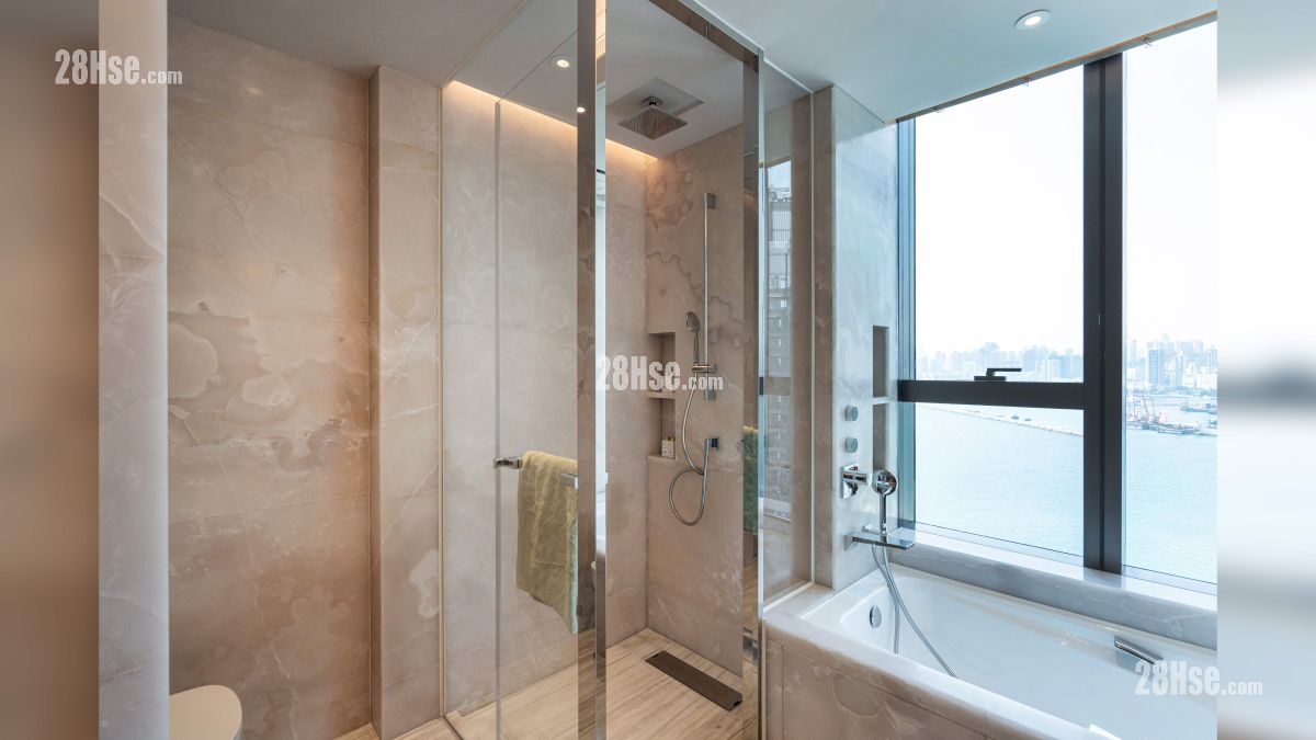 天玺海 1期 示范单位 主人房浴室部分