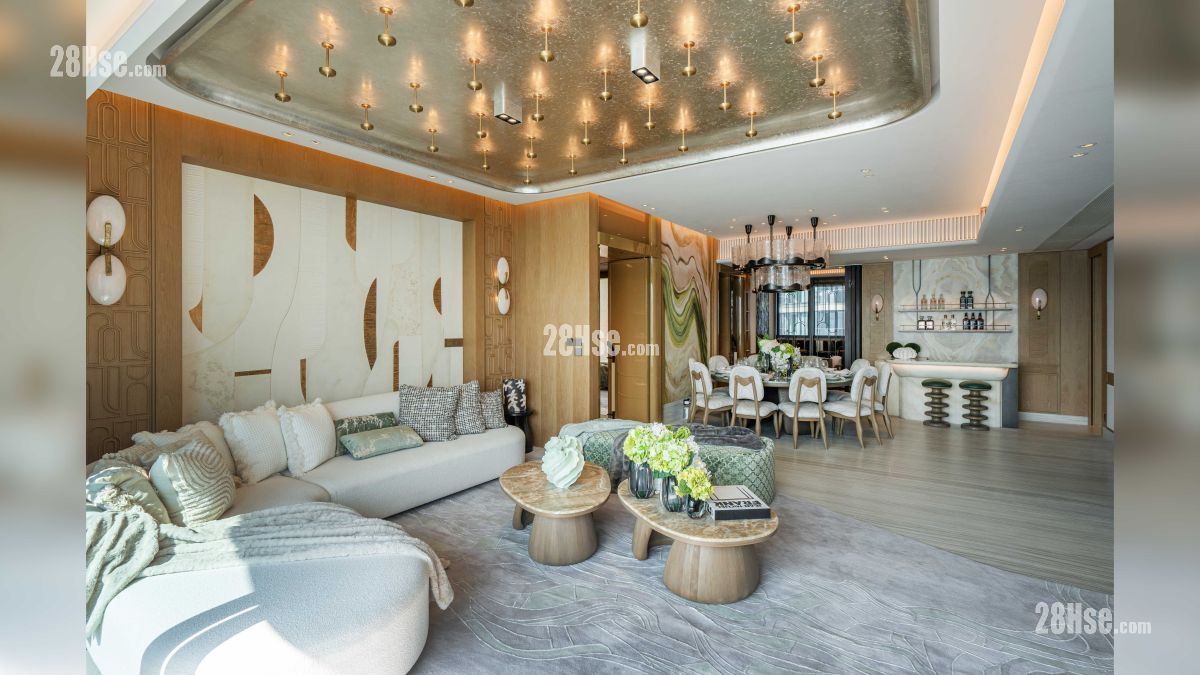 天玺海 1期 示范单位 从露台部分观看