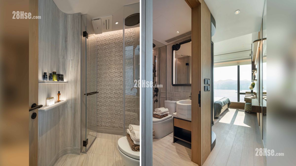 天玺海 1期 示范单位 睡房 1 入口部分