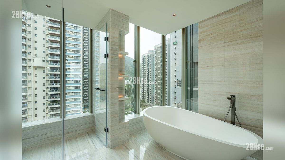 峻誉渣甸山 示范单位 主人睡房浴室部分