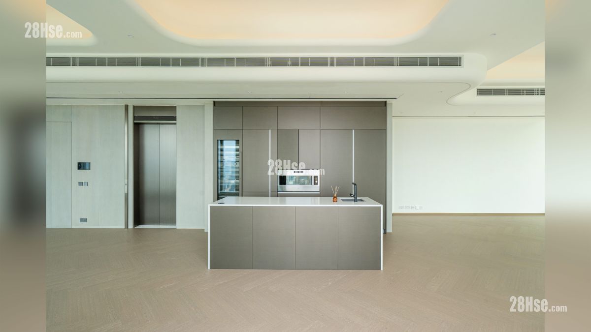 峻誉渣甸山 示范单位 从露台部分观看