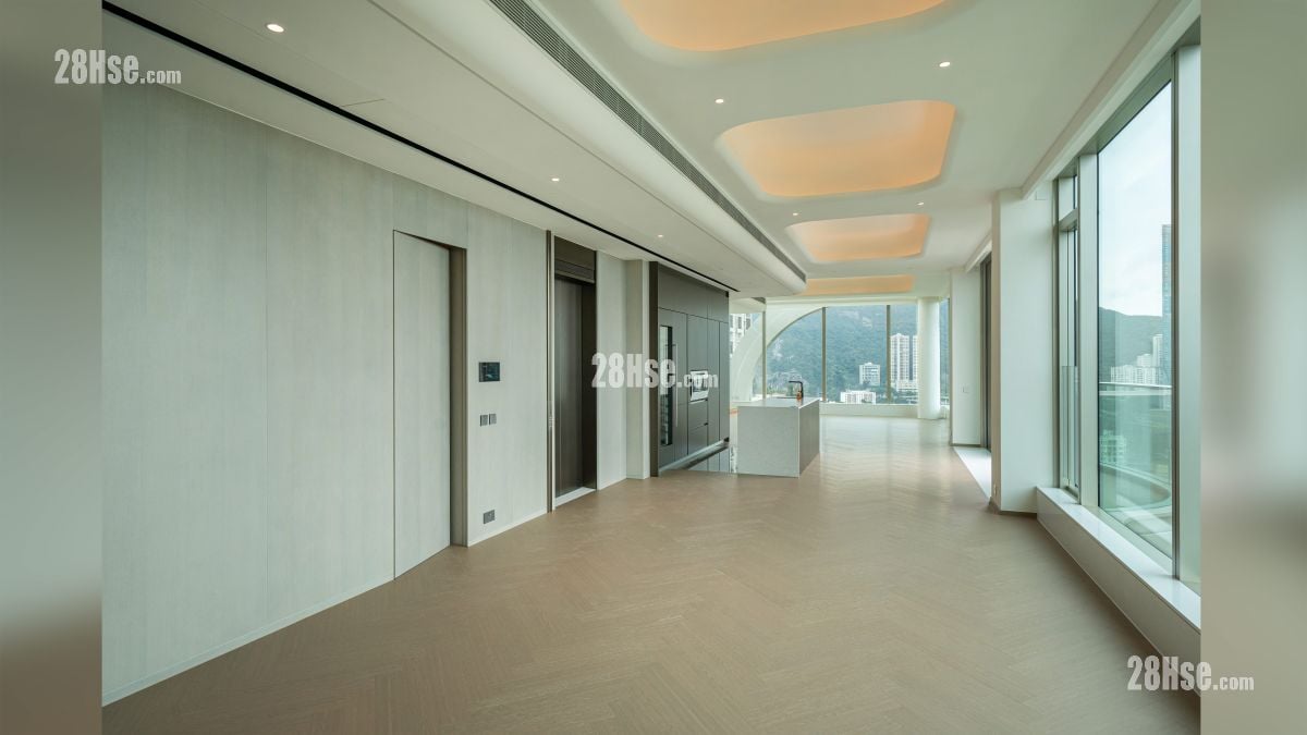 峻誉渣甸山 示范单位 楼层至楼层高度约 4.3 米