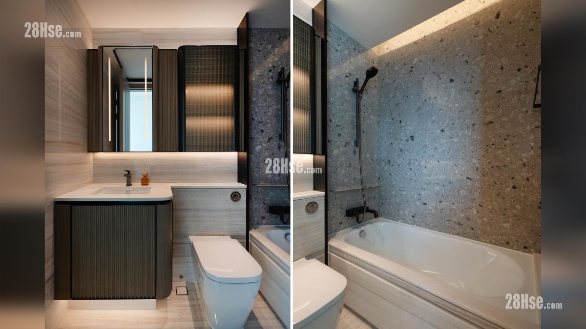 峻誉渣甸山 示范单位 睡房 2 浴室部分