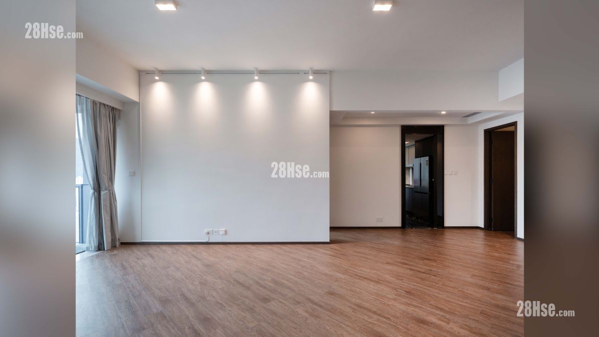 天璽天 2期 示範單位 從走廊部分觀看