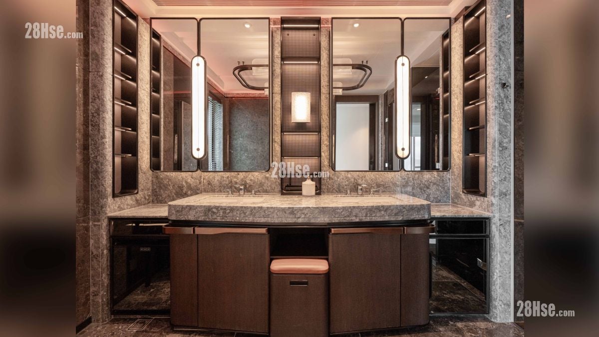 天璽天 2期 示範單位 主人睡房浴室部分