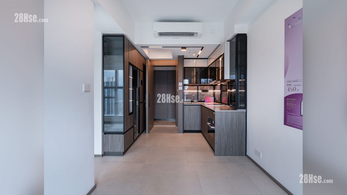 天璽天 2期 示範單位 從露台部分觀看