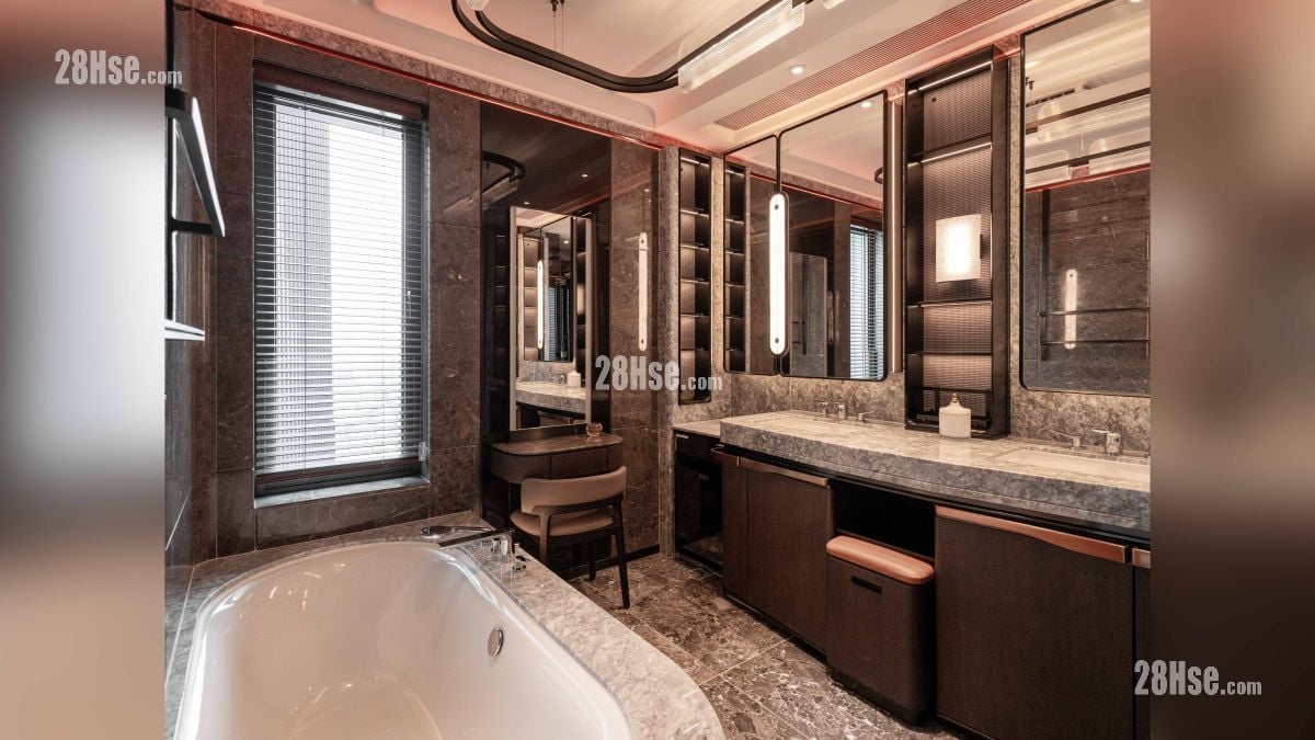天璽天 2期 示範單位 主人睡房浴室部分