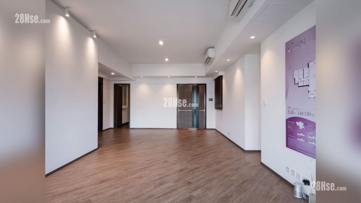 天璽天 2期 示範單位 從露台部分觀看