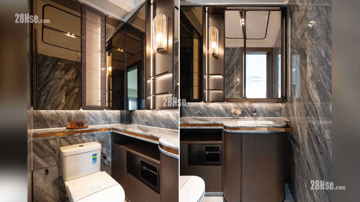 天璽天 2期 示範單位 梳洗室部分 