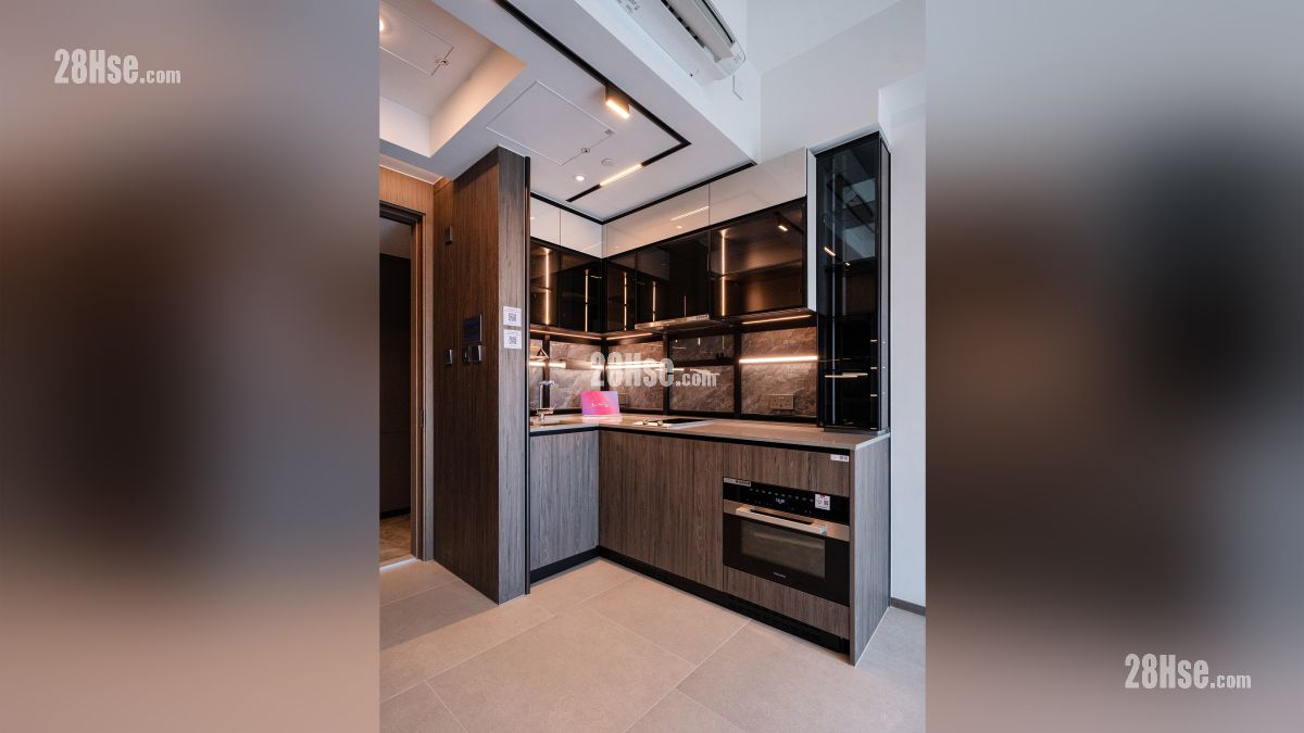 天璽天 2期 示範單位 開放式廚房部分