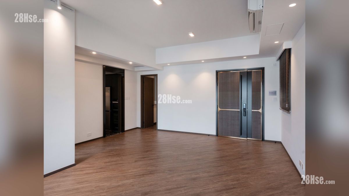 天璽天 2期 示範單位 從客廳部分觀看