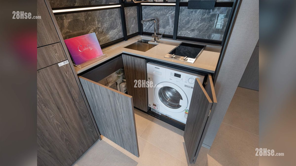 天璽天 2期 示範單位 開放式廚房部分