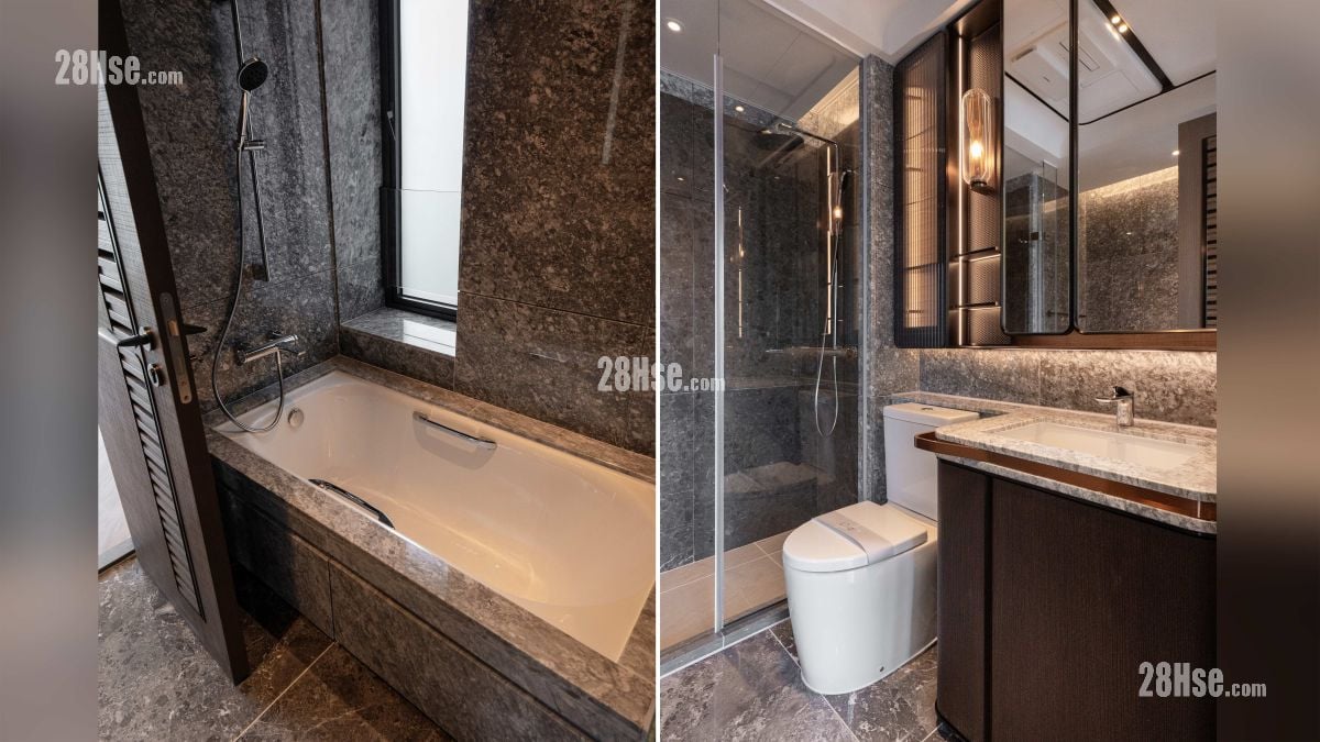 天璽天 2期 示範單位 主人睡房浴室部分