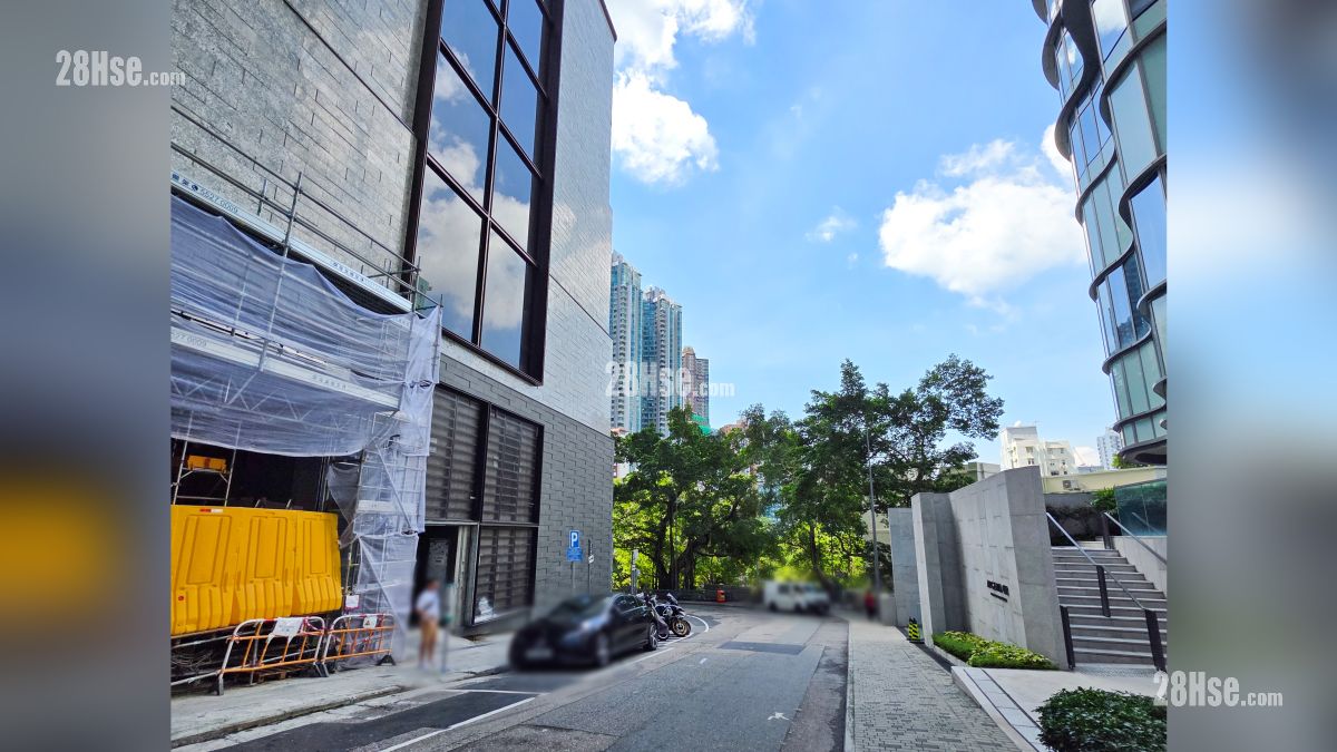 天御 2期 附近街道 項目外的西摩道尾段