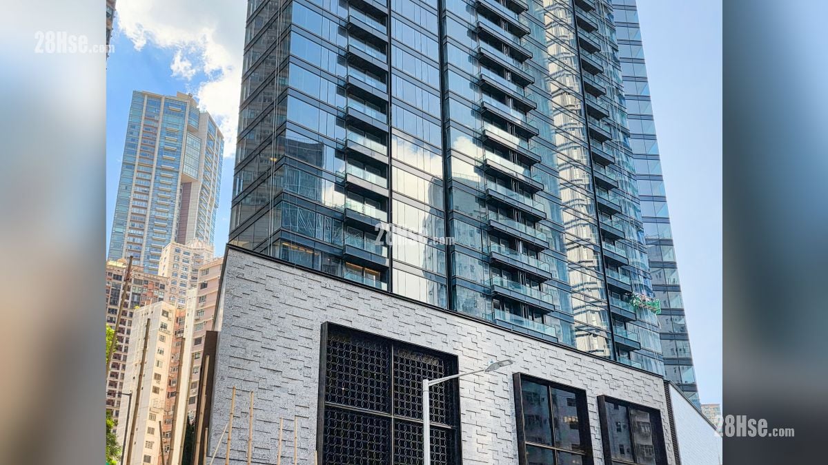 天御 2期 主題大廈 項目低層部分 (從西摩道觀看)