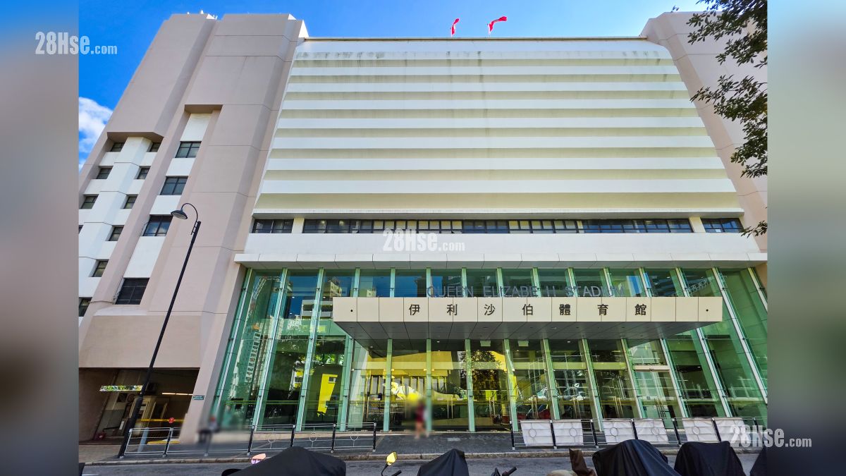 Woodis 附近設施 伊利沙伯體育館, 位於愛群道, 距離項目約 400 米