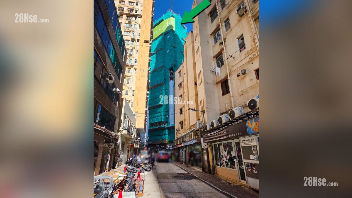 Woodis 屋苑設施環境 從交加里觀看項目