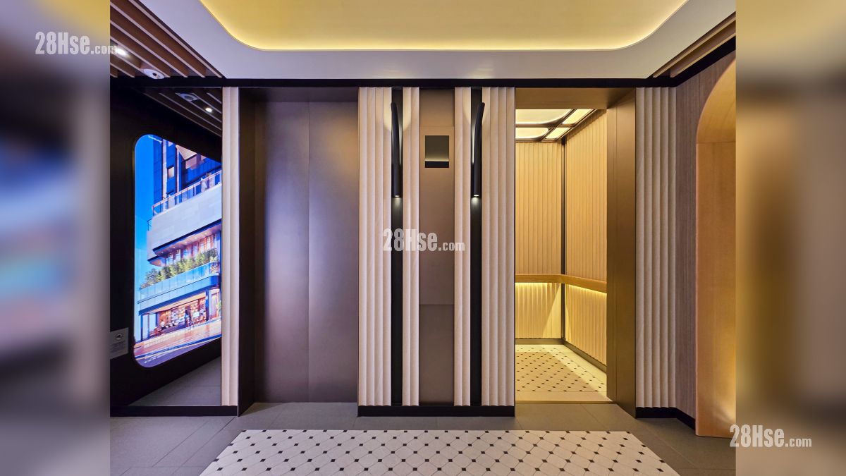 Woodis 示範單位 升降機大堂部分