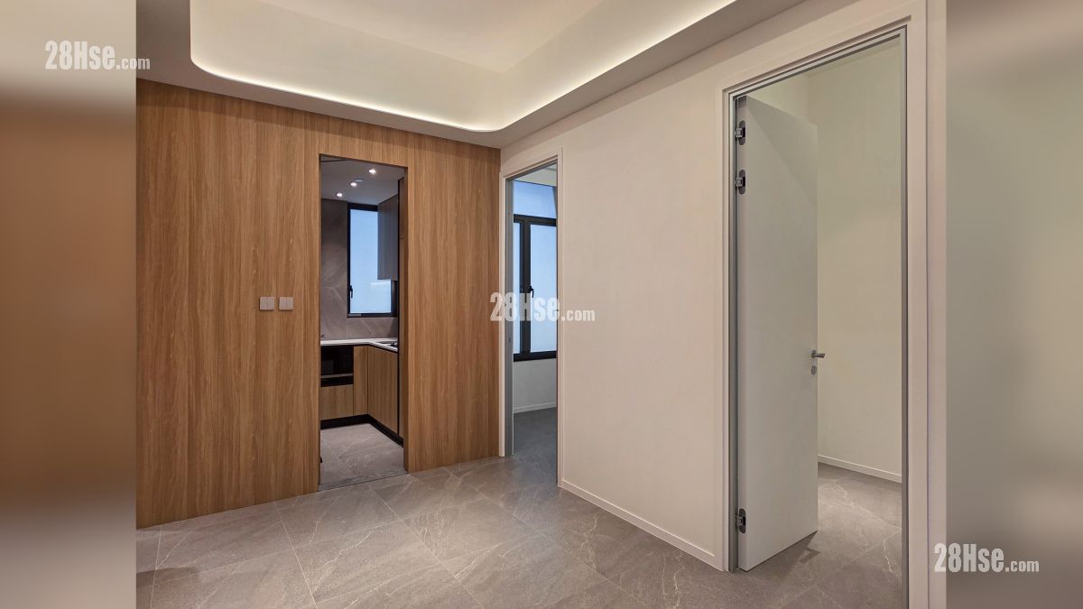 Woodis 示範單位 從客廳部分觀看