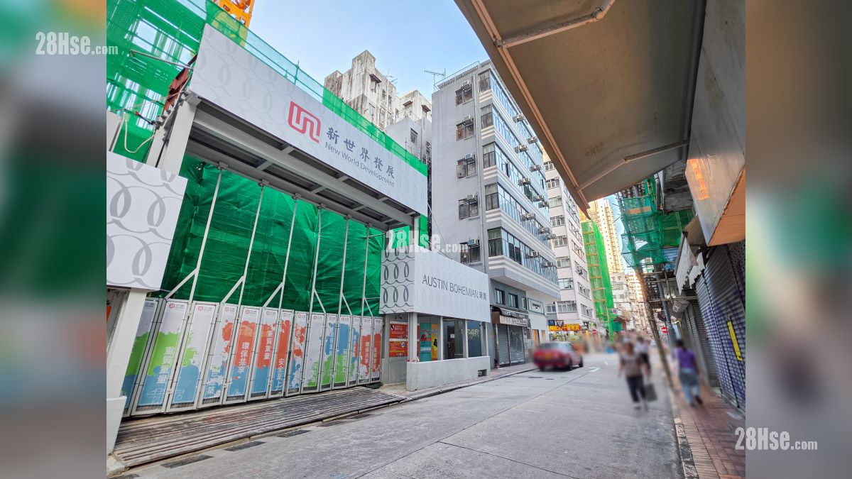 瑧爾 屋苑設施環境 項目外的南京街 