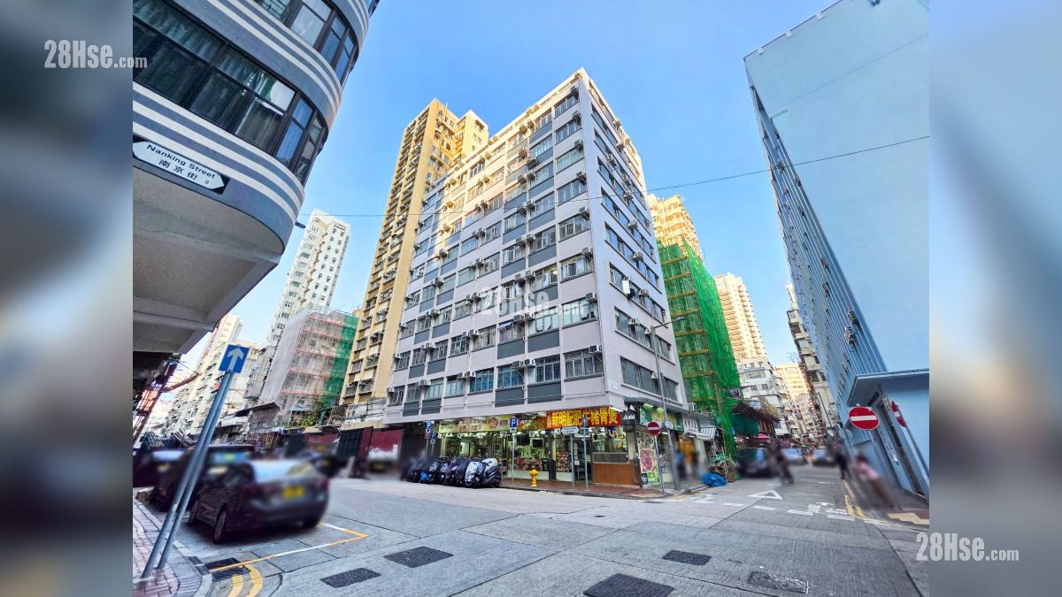 瑧爾 附近街道 項目附近的南京街與炮台街交界