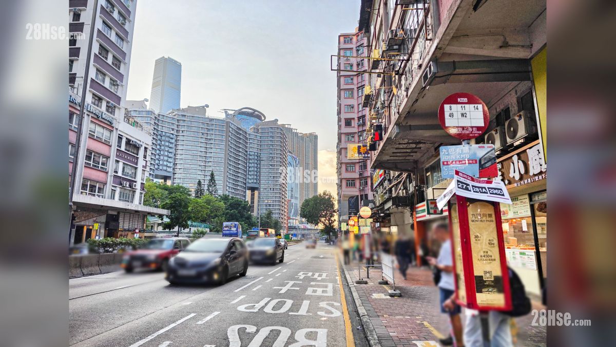 瑧爾 交通配套 佐敦道一帶設有巴士站