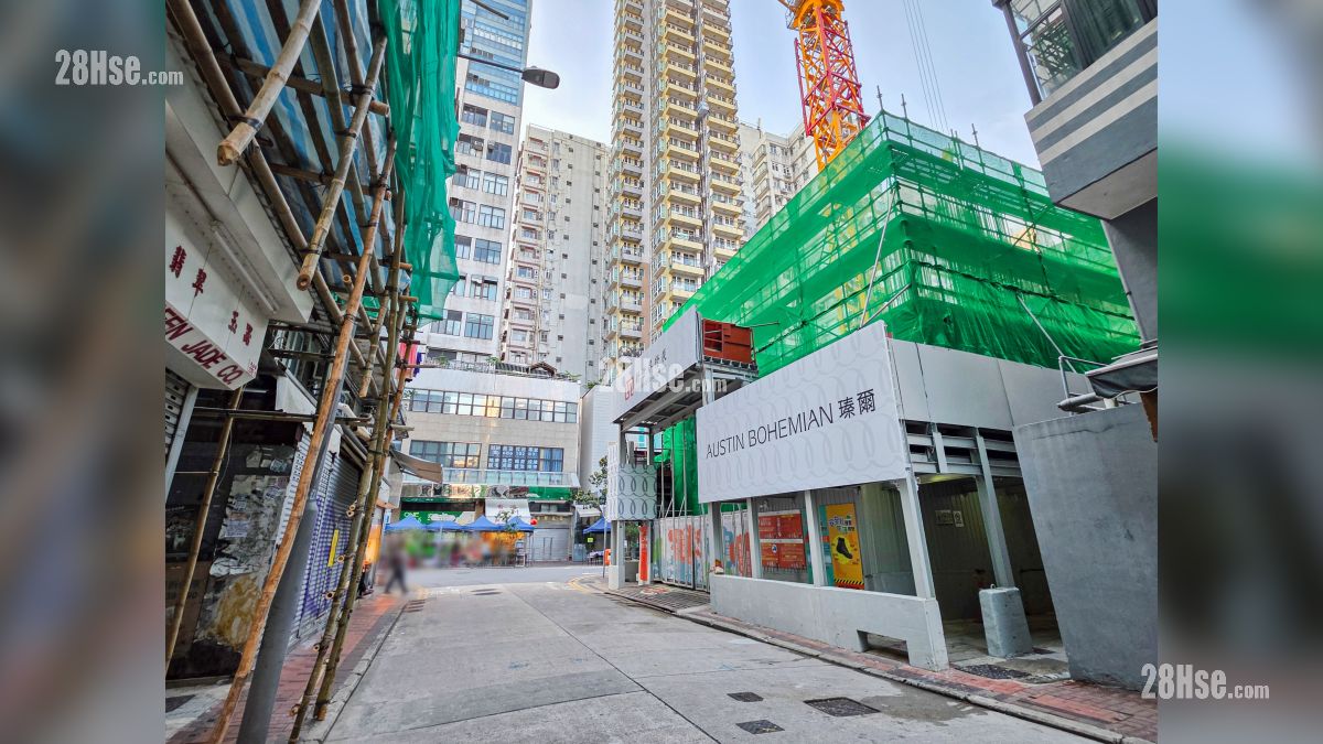 瑧爾 屋苑設施環境 項目外的南京街 