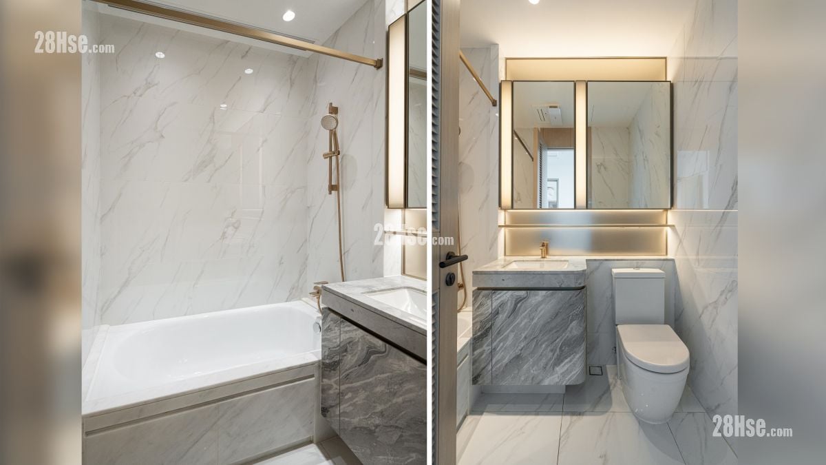 Double Coast III 示范单位 浴室 1