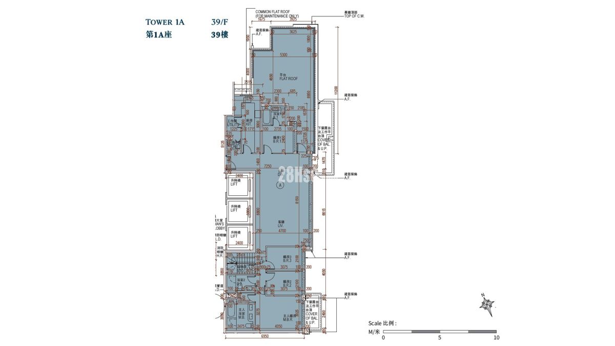Double Coast III 示范单位 项目平面图