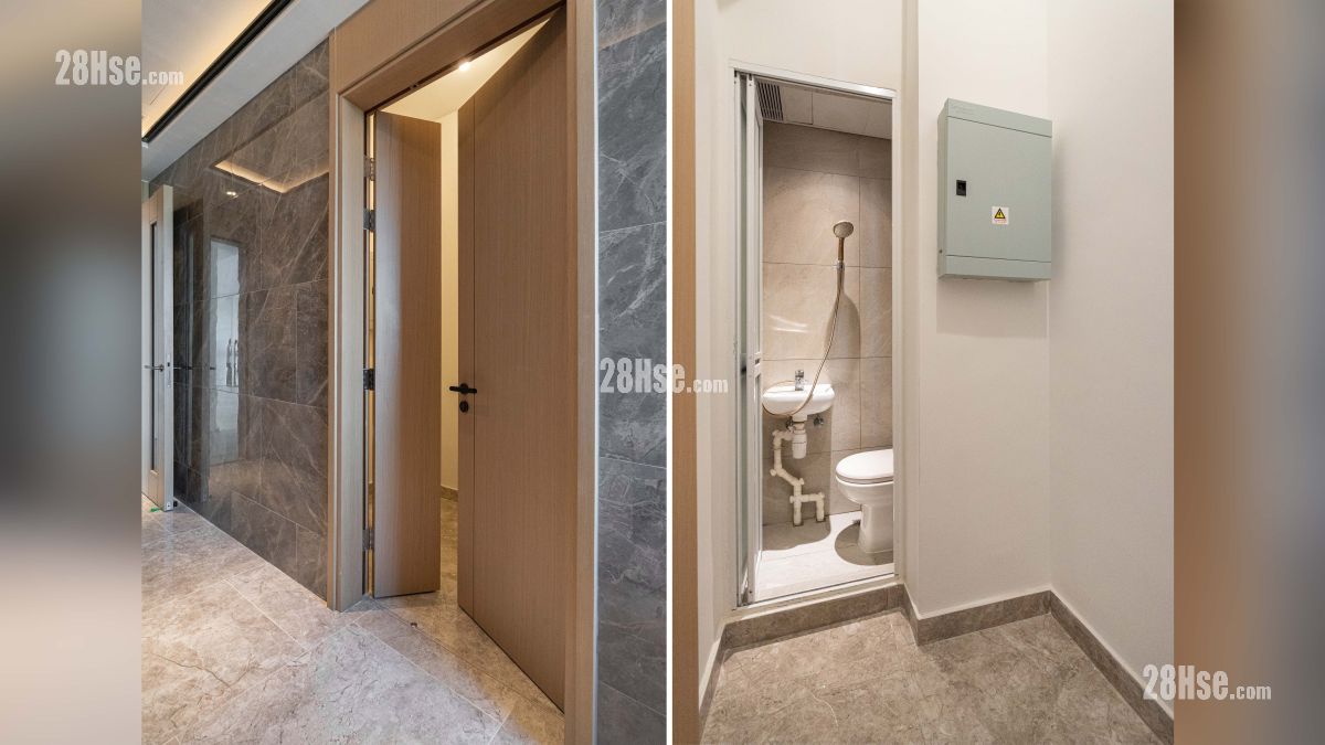 Double Coast III 示范单位 工作间入口 (图左) , 工作间部分 (图左) 