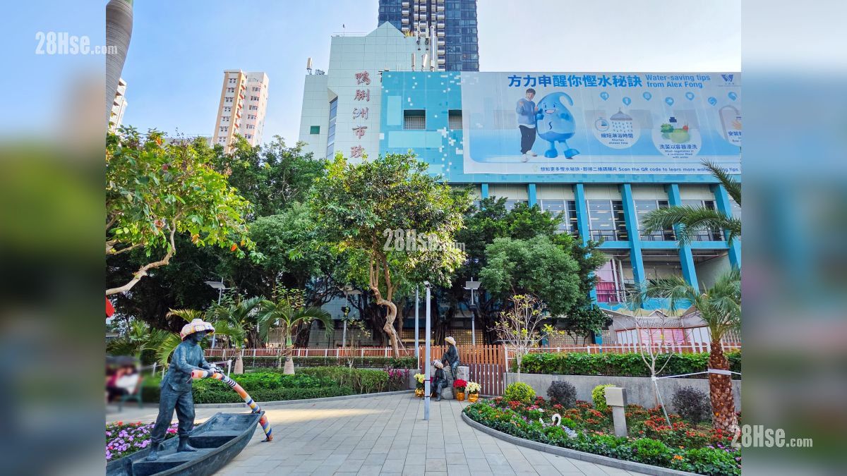 鴨脷洲街市及熟食市場, 距離項目約 200 米