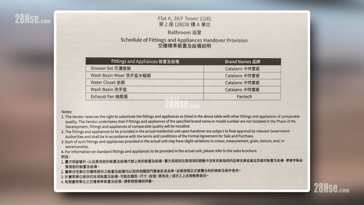 海瑅灣 I 示範單位 主人睡房浴室部分