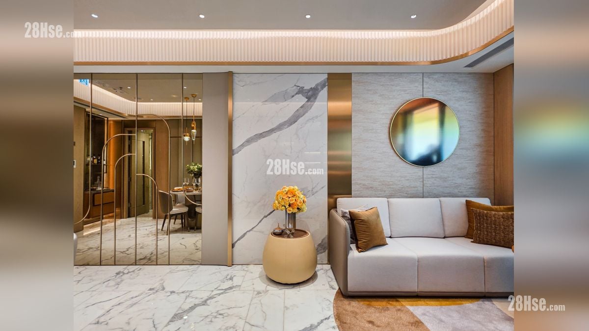 海瑅灣 I 示範單位 從走廊部分觀看