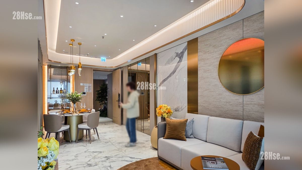 海瑅灣 I 示範單位 從露台部分觀看