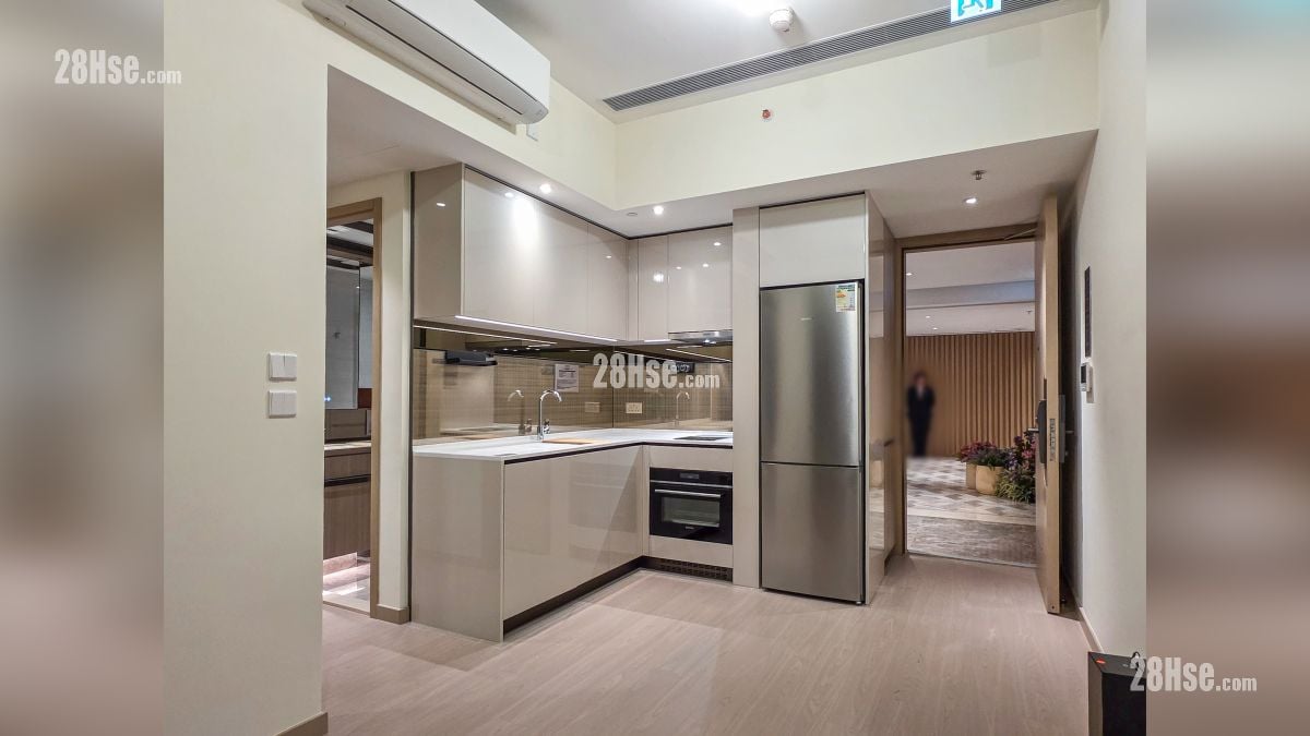 海瑅灣 I 示範單位 項目 2 座 (2B) 38 樓 F 單位平面圖 (452平方尺) (無改動示範單位)