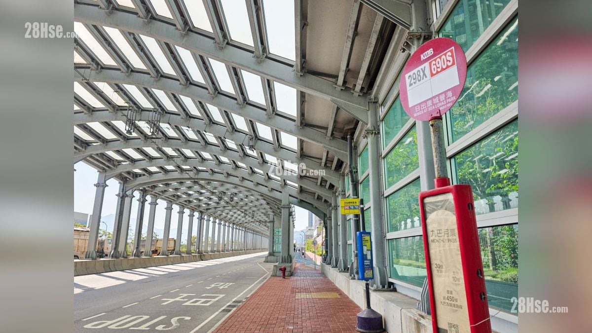 海瑅湾 II 交通配套 将军澳跨湾大桥设有巴士站