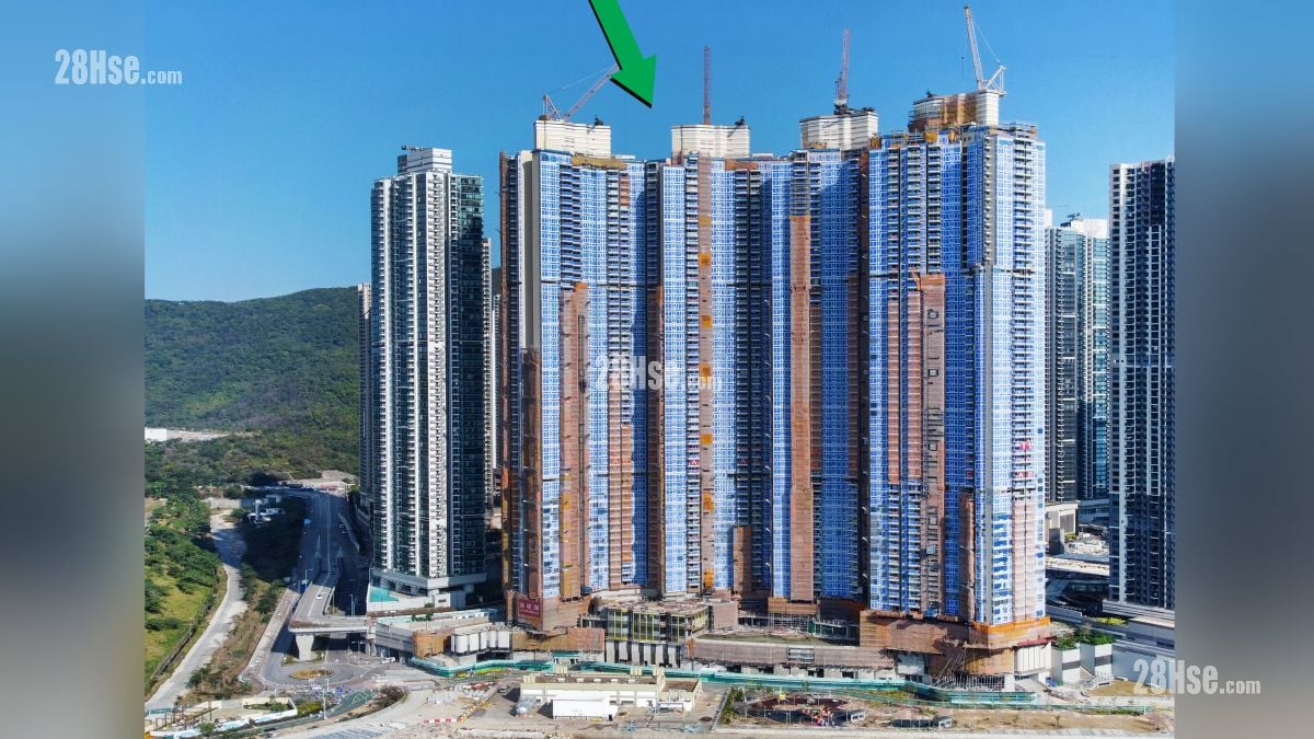 海瑅湾 II 主题大厦 项目位于绿色箭嘴部分