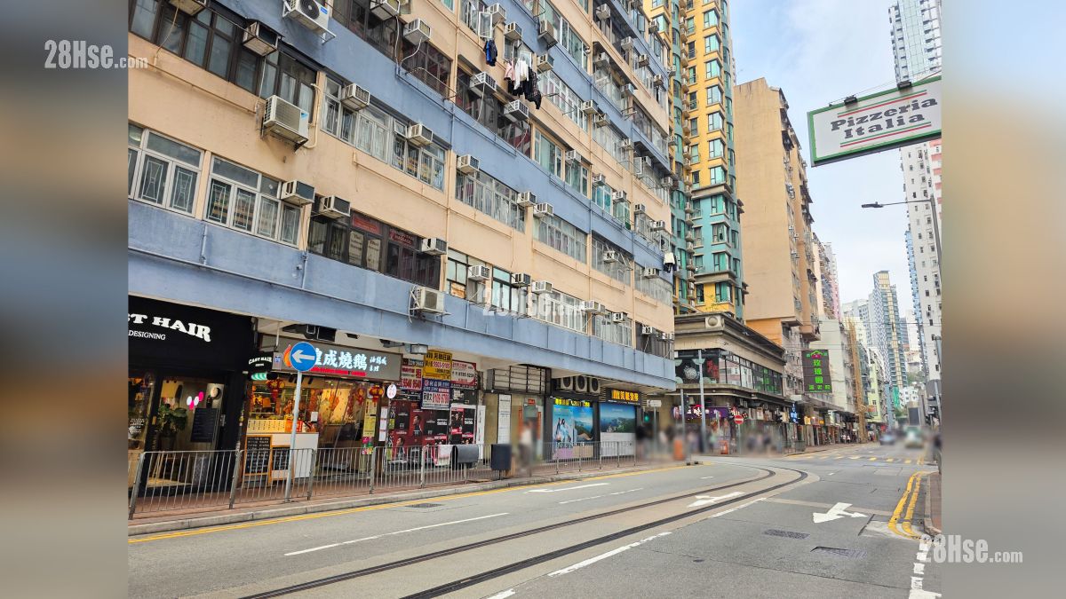 海嵎 鄰近商場或食肆 卑路乍街設有食肆商舖