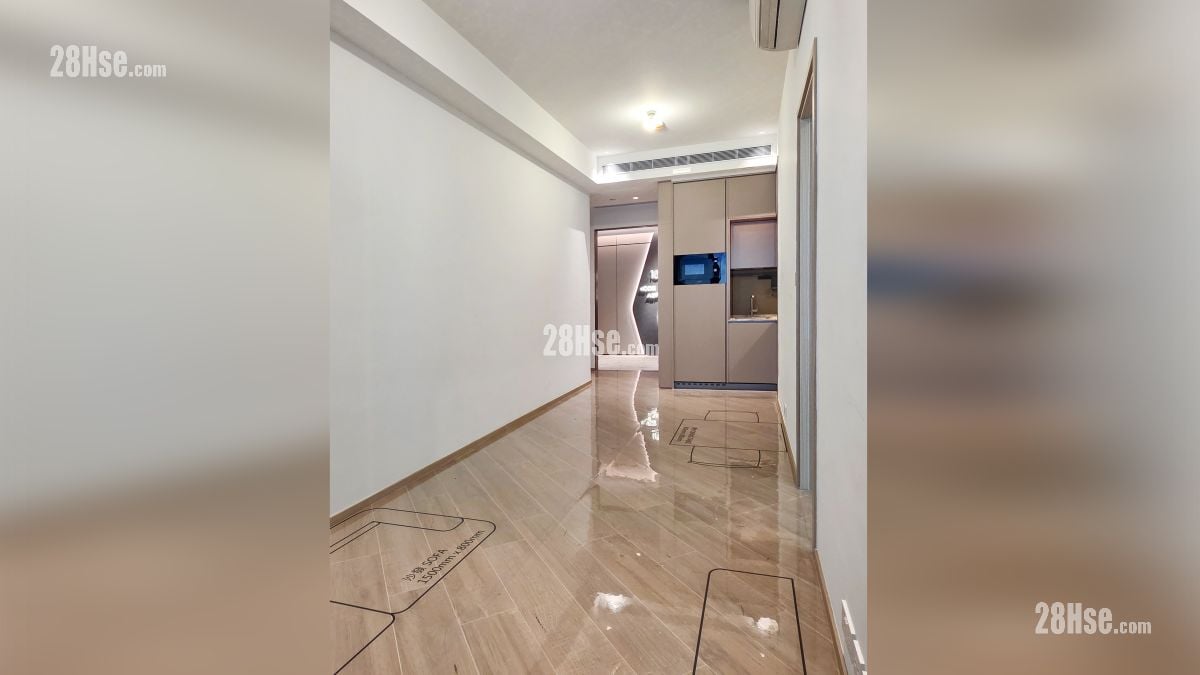 海嵎 示範單位 從露台部分觀看