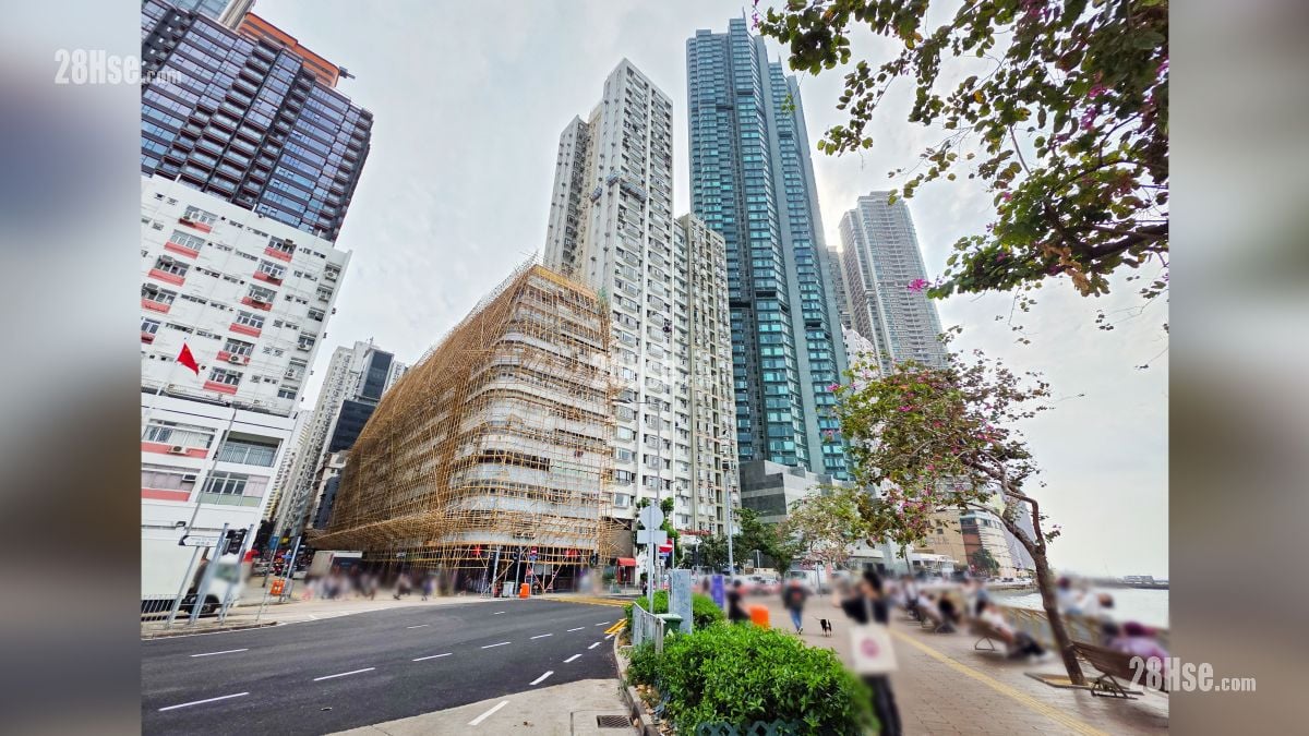 海嵎 附近街道 堅彌地城新海旁