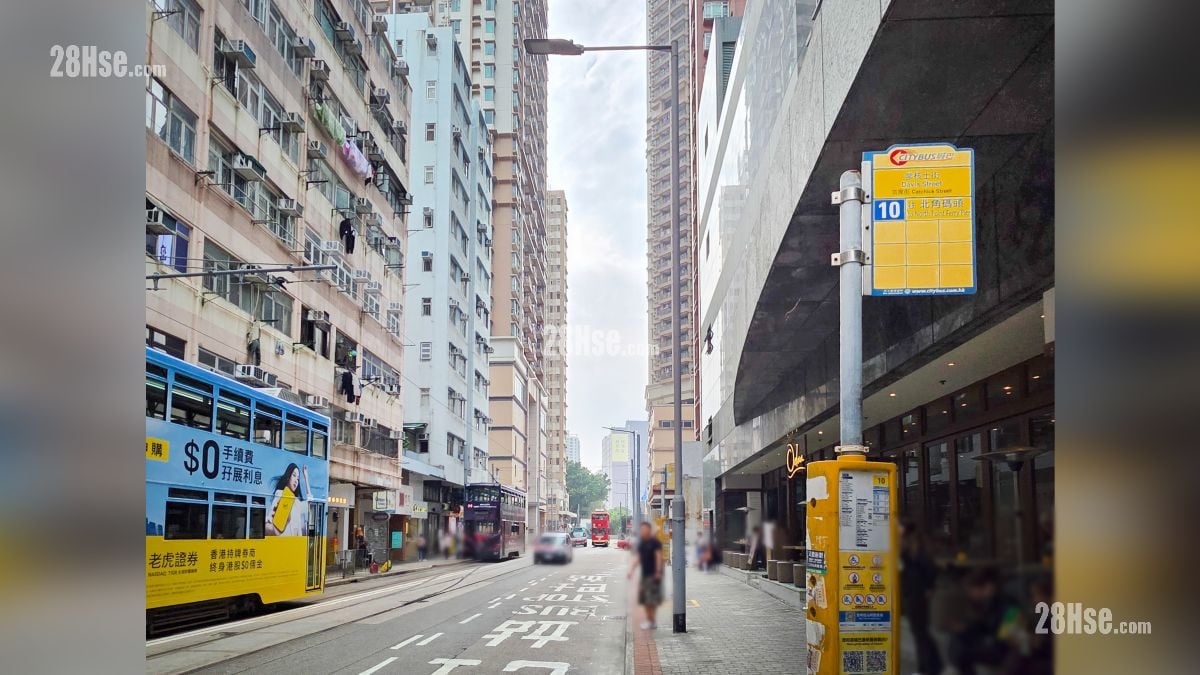 海嵎 交通配套 項目外的吉席街設有城巴巴士站 (10)