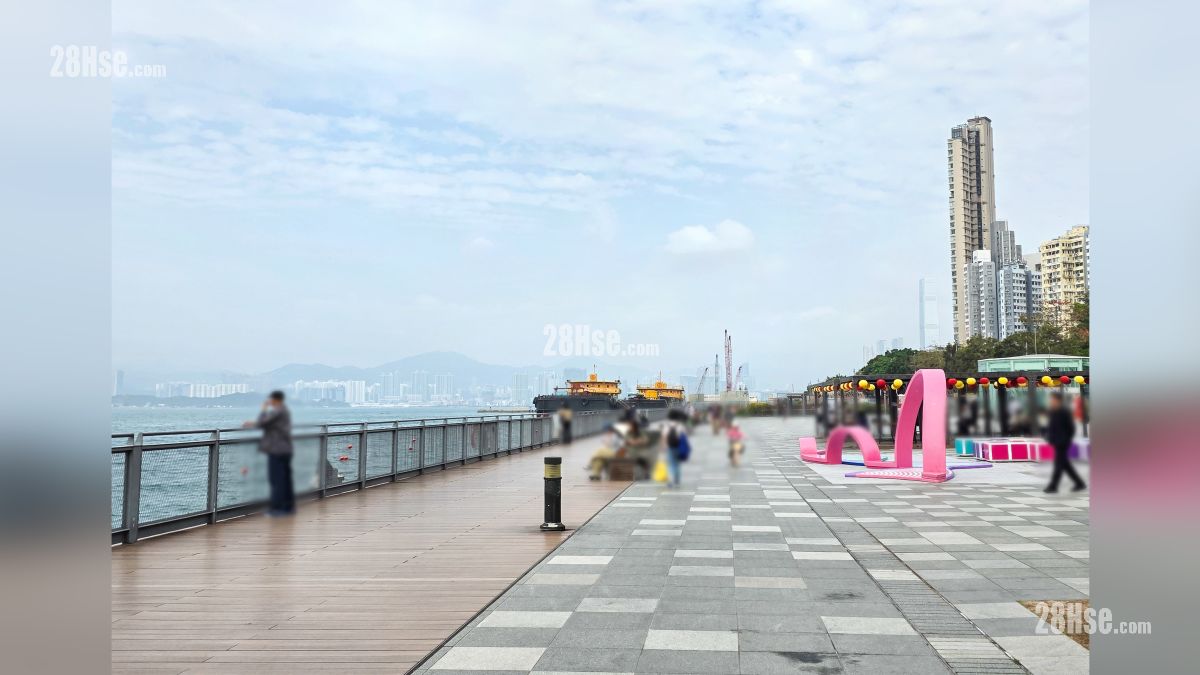 海嵎 附近設施 卑路乍灣海濱長廊, 距離項目約 500 米