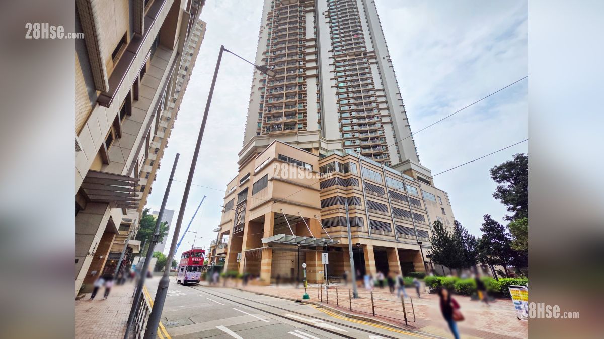 海嵎 周邊大廈 項目對面為 The Merton 泓都