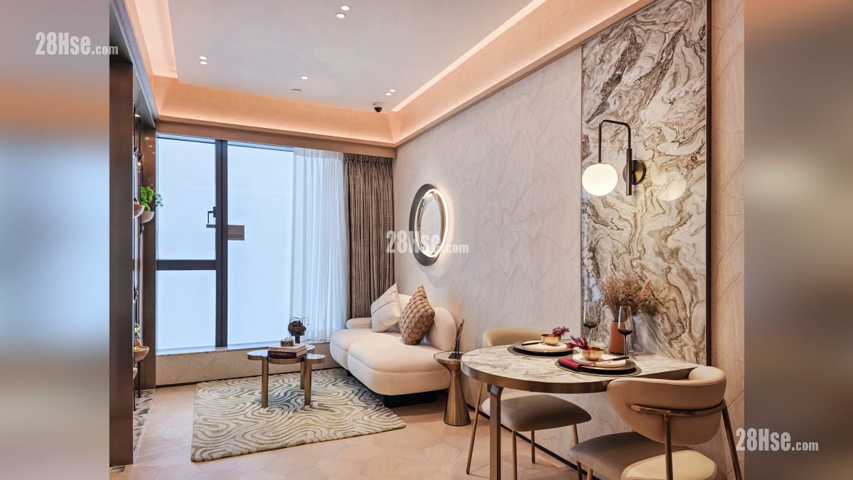 瑜意 示範單位 項目 16 樓 B 單位平面圖 (291 平方尺) (經改動示範單位)