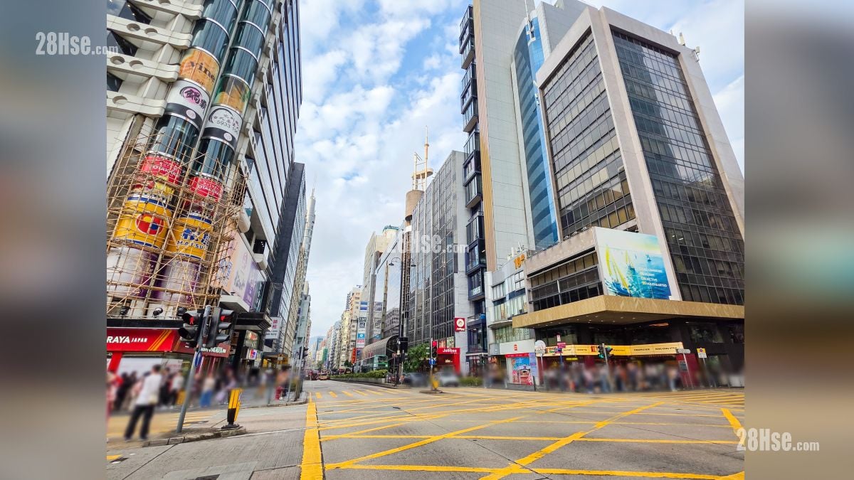 瑜意 鄰近商場或食肆 彌敦道設有較多食肆商舖