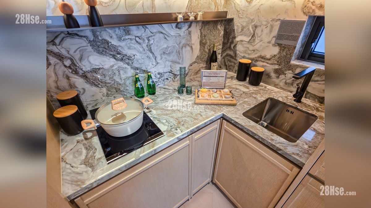 瑜意 示範單位 開放式廚房部分