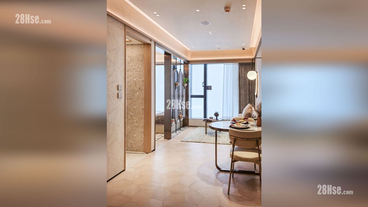 瑜意 示範單位 從入口部分觀看