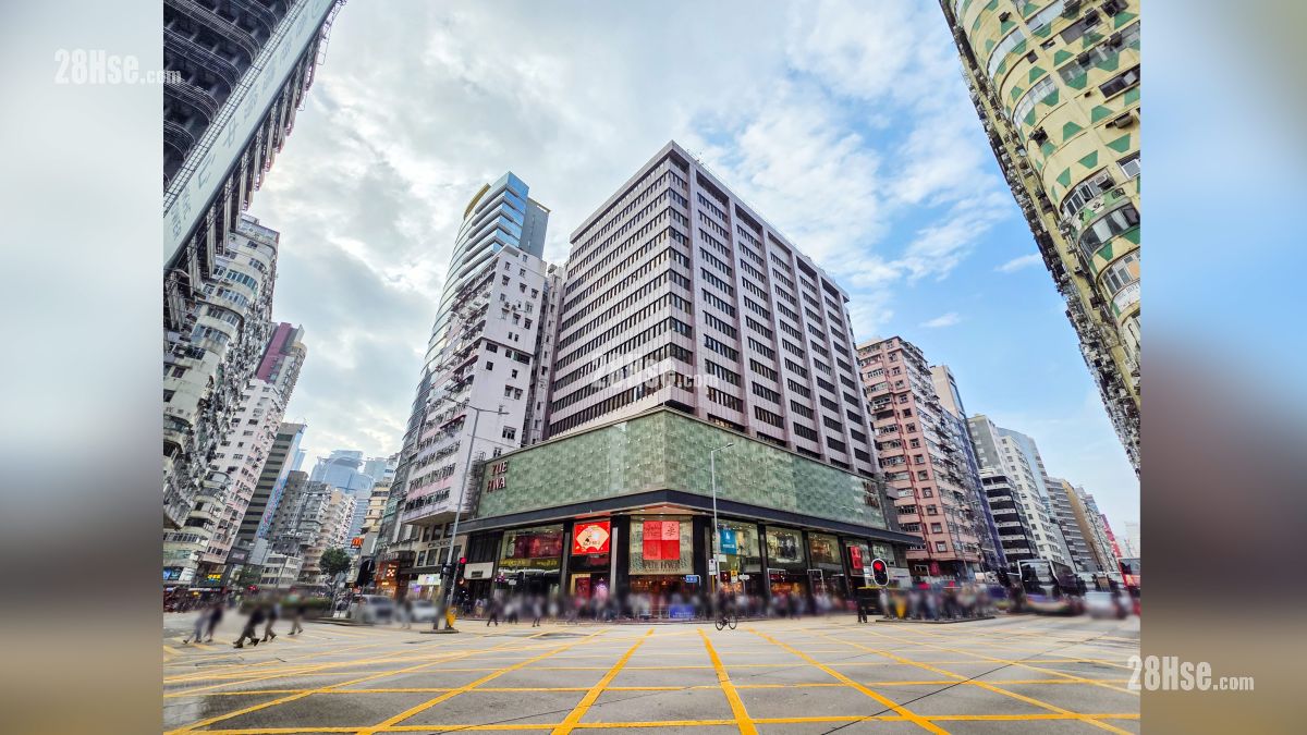 瑜意 附近街道 項目附近的彌敦道, 車流量也較多