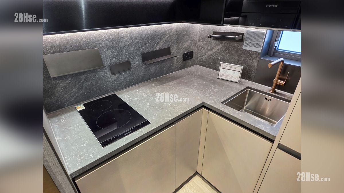 瑜意 示範單位 開放式廚房部分